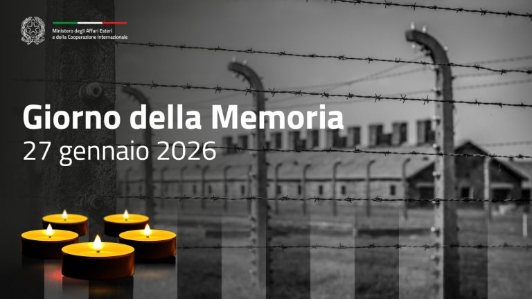 Aller à la page https://www.esteri.it/it/sala_stampa/archivionotizie/comunicati/2026/01/videomessaggio-giornata-della-memoria/